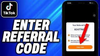 How To Enter Referral Code In Tiktok (2024) - Easy Fix