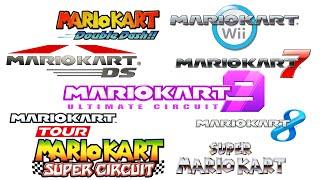 Every Mario Kart Game Reveal Trailers (1992-2025)