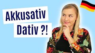 Grammatik einfach erklärt: Akkusativ- oder Dativobjekt? Deutsch B1-B2