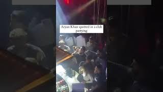 AryanKhan chugs a glass of liquor as he parties hard in a club in Mumbai