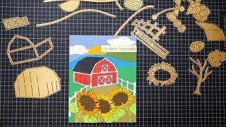 Spellbinders September 2024 Large Die of the Month Tutorial! Step-by-Step Scene Building!