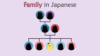 Japanese Family Words Made EASY  | Vocabulary with Kwagi