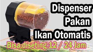 dispenser pakan ikan otomatis Aquarium Automatic Food Timer GA-300D Alat Makanan Ikan