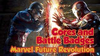 Marvel Future Revolution: Beginner's Guide - Battle Badges and Cores