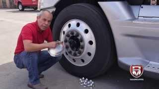 How to Install a Front Hub Cap, Aluminum Wheels