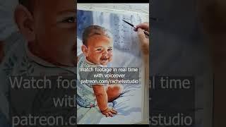 How to paint a blurry but realistic watercolor background