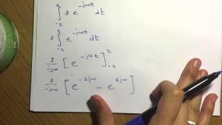 Fourier Analysis: Fourier Transform Exam Question Example