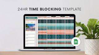 Automated Time Block Planner Google Sheets Template | Complete Walkthrough Tutorial