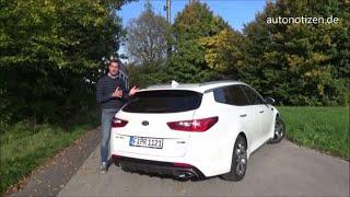 Kia Optima Sportswagon 1.7 CRDI GT Line 2017 / 2018 Review, Test, Fahrbericht