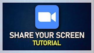 How To Share Your Screen on Zoom - Windows 11 Tutorial