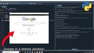 Imbedding any website inside a Tkinter window! [Python3]