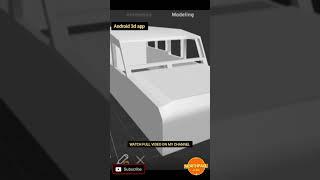 HOW TO MODEL A LOWPOLY 3D LAND ROVER USING PRISMA 3D#ANDROID