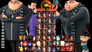 MORTAL KOMBAT 9 | GRU (Despicable Me) | HARD LADDER | GAMEPLAY (4K60FPS)