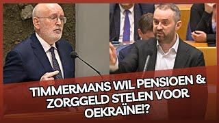 SP'er Jimmy Dijk pakt Timmermans aan op bizarre plannen! Pensioen & zorggeld naar oorlogsmachine!?