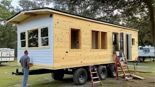 Man Builds TINY MOBILE HOME for Under $25,000 in 2 Months | Start to Finish by @buildersblueprint