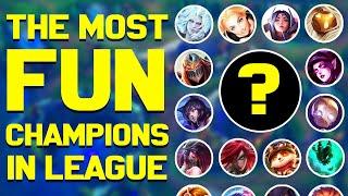 The Most FUN Champions to Play in League of Legends - Chosen by You!
