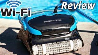 Pool Cleaner Review!  Dolphin Nautilus CC Plus Robotic Pool Vacuum Cleaner Wi-Fi & Wall Climbing