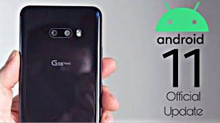 LG G8x Android 11 Official Update