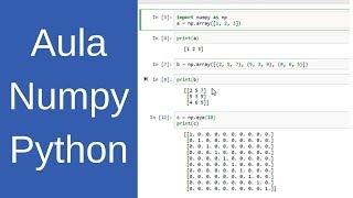 Aprenda como usar o Numpy (Python para machine learning - Aula 10)