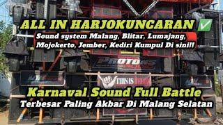 KARNAVAL SOUND TERBESAR MALANG KARNAVAL HARJOKUNCARAN FULL SOUND SYSTEM TERBAIK!!