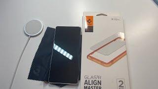 Spigen Tempered Glass Screen Protector [GlasTR AlignMaster] designed for Pixel 7 Review