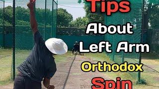 Tips About Left Arm Orthdox Spin|| Cricket With Raghvendra NIS COACH.