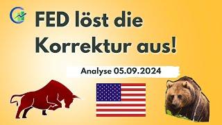 Korrektur an der Wallstreet durch Zinssenkungen | Dieses Paradox gab es auch in der Vergangenheit!