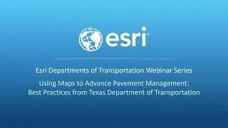 Esri & AgileAssets: Best Practices for Pavement Management