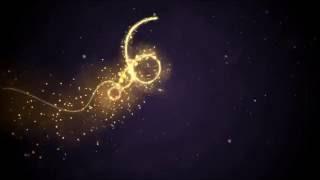 Particle Magic  Gold Logo Reveal Intro circle signature V5
