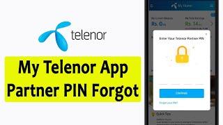 Telenor Partner PIN Forgot | Telenor Partner PIN Reset | Telenor Partner PIN Change kaise kare