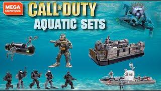 All Aquatic Mega Construx Call Of Duty Sets