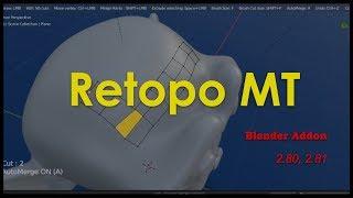 Retopo MT Addon Blender