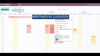 Odoo Calendar Scheduler by Location | FullCalendar Scheduler by Resource | Odoo Support by MAC5