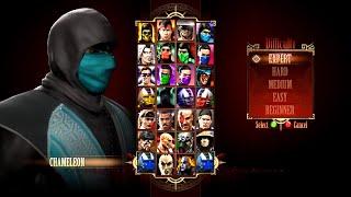 Mortal Kombat 9 - CHAMELEON MOD - Expert Arcade Ladder - Gameplay @ (1080p) - 60ᶠᵖˢ 
