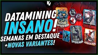 VAZOU TUDO! DATAMINE INSANO DAS PRÓXIMAS CARTAS, VARIANTES, TEMPORADA DE SETEMBRO E + MARVEL SNAP