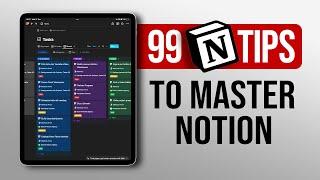 99 Must-Know Notion Tips in 2024!