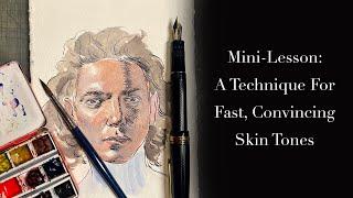 Mini-Lesson: A Technique For Fast, Convincing Skin Tones