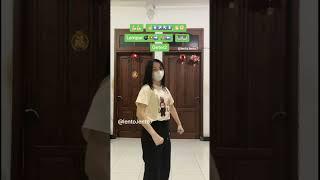 Cicak di dinding Vadel | Dj Cicak Cicak Di Dinding | Tutorial Dance Tiktok | #dance #tiktok #shorts