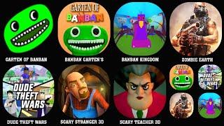 Garten of Banban Animation, Banban Kingdom, Scary Teacher 3D, Scary Stranghe 3D,