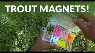 Trout fishing - Trout magnet setup and tips