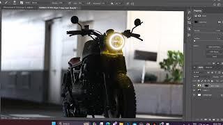 Bike glow and text editing