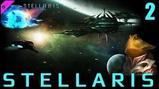 Stellaris - Империя Рептилоидов Иллюминатов, покоряет Космос!