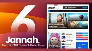 Jannah theme premium free download || Jannah News Magazine theme free download and install video