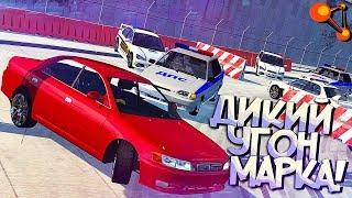 Школьники УГНАЛИ Марк 2 с парковки, но что-то пошло не так! РП Погоня в BeamNG Drive