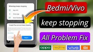 How to Fix All Apps Keeps Stopping Error in Android 2024 | Fix settings keeps stopping problem 2024