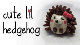 Polymer Clay - Cute Lil Hedgehog