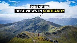 This Scottish Mountain has some INCREDIBLE views! Mullach Fraoch-choire, Kintail