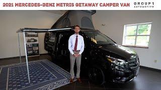 2021 Mercedes-Benz Metris Getaway Camper Van | Video tour with Spencer