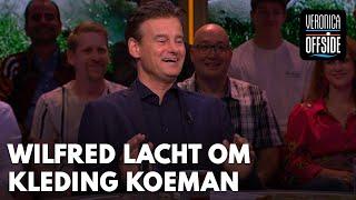 Wilfred Genee schiet in de lach om kleding van tafelgast Ronald Koeman | VERONICA OFFSIDE