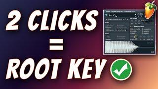 How to Find KEY/ROOT NOTE of a Sample in FL STUDIO *2 CLICKS*